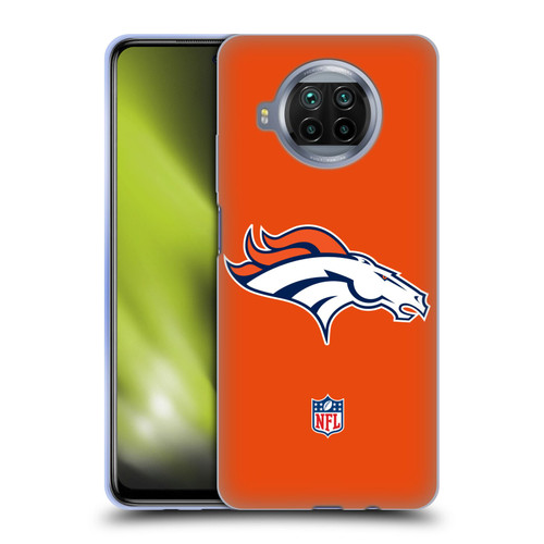NFL Denver Broncos Logo Plain Soft Gel Case for Xiaomi Mi 10T Lite 5G