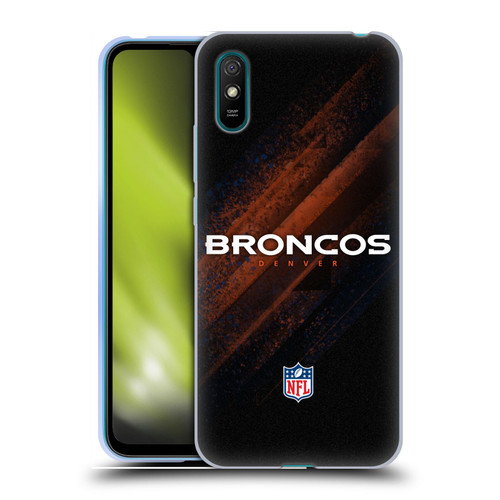 NFL Denver Broncos Logo Blur Soft Gel Case for Xiaomi Redmi 9A / Redmi 9AT