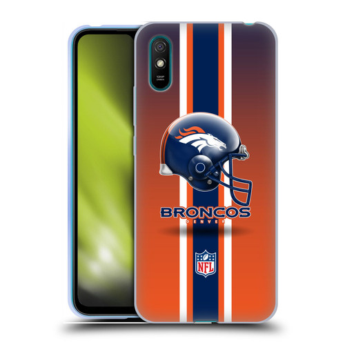 NFL Denver Broncos Logo Helmet Soft Gel Case for Xiaomi Redmi 9A / Redmi 9AT