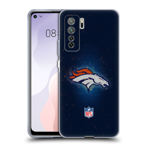 NFL Denver Broncos Artwork LED Soft Gel Case for Huawei Nova 7 SE/P40 Lite 5G