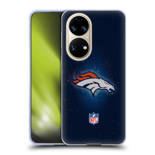 NFL Denver Broncos Artwork LED Soft Gel Case for Huawei P50