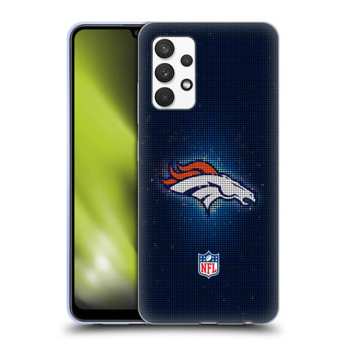 NFL Denver Broncos Artwork LED Soft Gel Case for Samsung Galaxy A32 (2021)