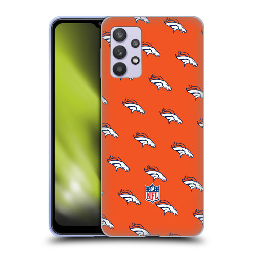 NFL Denver Broncos Artwork Patterns Soft Gel Case for Samsung Galaxy A32 5G / M32 5G (2021)