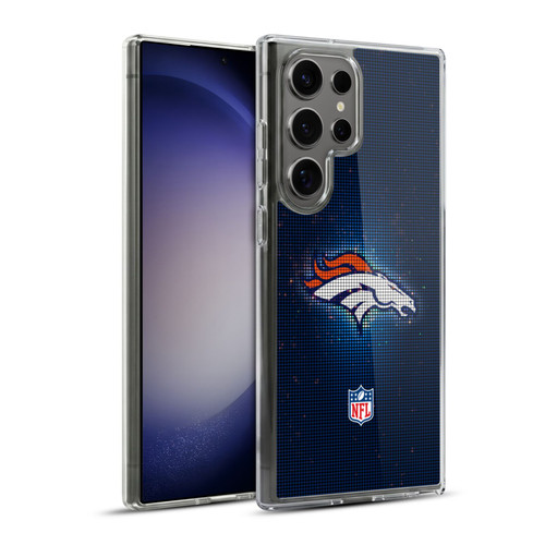 NFL Denver Broncos Artwork LED Soft Gel Case for Samsung Galaxy S23 Ultra 5G
