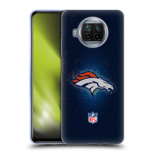 NFL Denver Broncos Artwork LED Soft Gel Case for Xiaomi Mi 10T Lite 5G