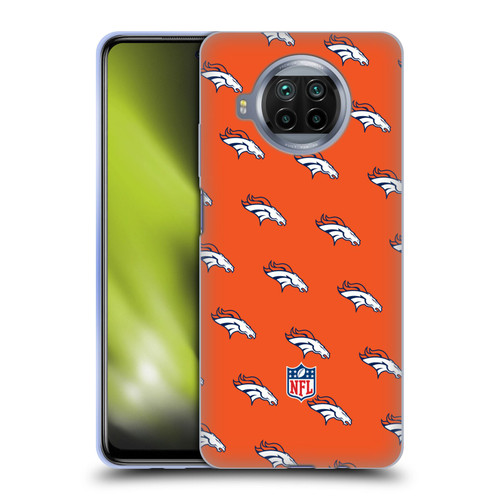 NFL Denver Broncos Artwork Patterns Soft Gel Case for Xiaomi Mi 10T Lite 5G