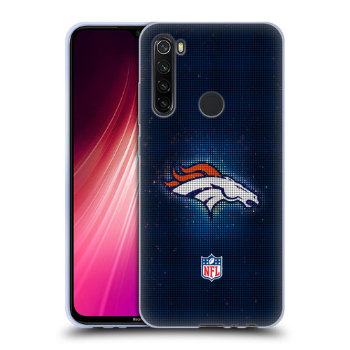 NFL Denver Broncos Artwork LED Soft Gel Case for Xiaomi Redmi Note 8T