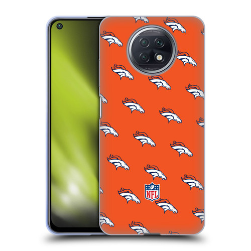 NFL Denver Broncos Artwork Patterns Soft Gel Case for Xiaomi Redmi Note 9T 5G