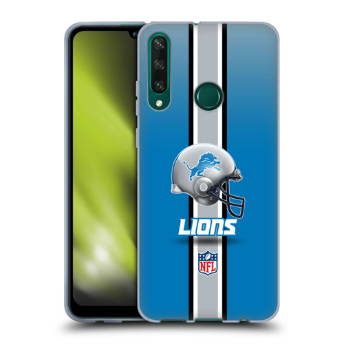 NFL Detroit Lions Logo Helmet Soft Gel Case for Huawei Y6p