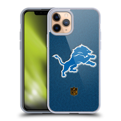 NFL Detroit Lions Logo Football Soft Gel Case for Apple iPhone 11 Pro NFL Detroit Lions Logo Football Soft Gel Case for Apple iPhone 11 Pro