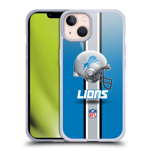 NFL Detroit Lions Logo Helmet Soft Gel Case for Apple iPhone 13 NFL Detroit Lions Logo Helmet Soft Gel Case for Apple iPhone 13