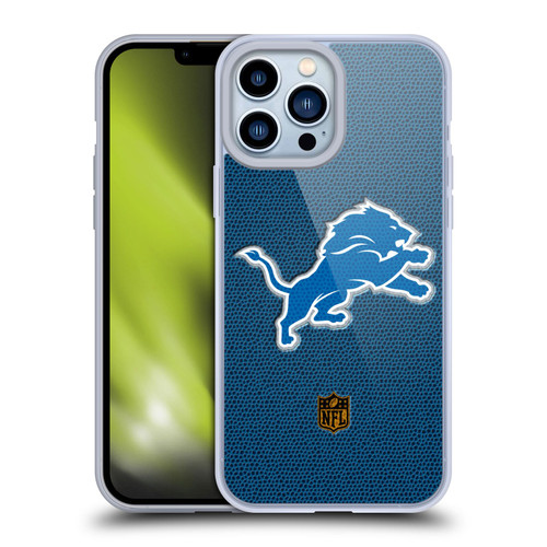 NFL Detroit Lions Logo Football Soft Gel Case for Apple iPhone 13 Pro Max NFL Detroit Lions Logo Football Soft Gel Case for Apple iPhone 13 Pro Max