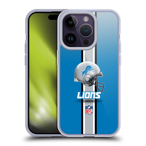 NFL Detroit Lions Logo Helmet Soft Gel Case for Apple iPhone 14 Pro NFL Detroit Lions Logo Helmet Soft Gel Case for Apple iPhone 14 Pro