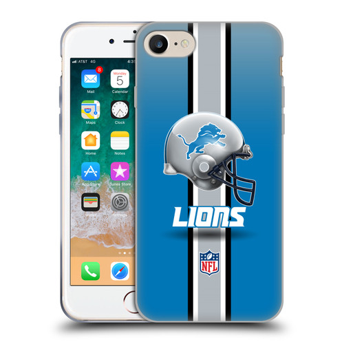NFL Detroit Lions Logo Helmet Soft Gel Case for Apple iPhone 7 / 8 / SE 2020 & 2022 NFL Detroit Lions Logo Helmet Soft Gel Case for Apple iPhone 7 / 8 / SE 2020 & 2022