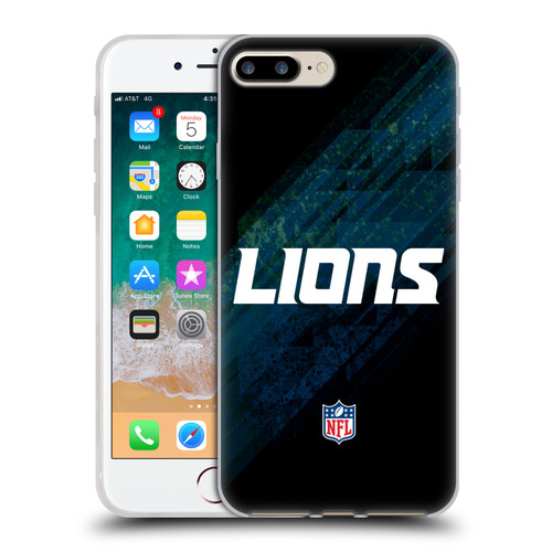 NFL Detroit Lions Logo Blur Soft Gel Case for Apple iPhone 7 Plus / iPhone 8 Plus NFL Detroit Lions Logo Blur Soft Gel Case for Apple iPhone 7 Plus / iPhone 8 Plus
