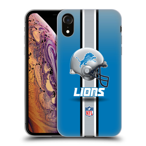 NFL Detroit Lions Logo Helmet Soft Gel Case for Apple iPhone XR NFL Detroit Lions Logo Helmet Soft Gel Case for Apple iPhone XR