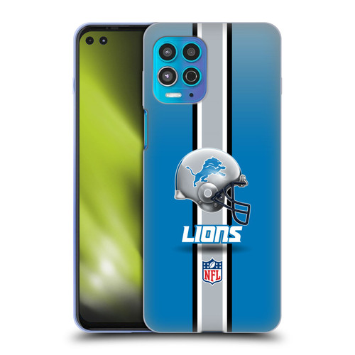 NFL Detroit Lions Logo Helmet Soft Gel Case for Motorola Moto G100