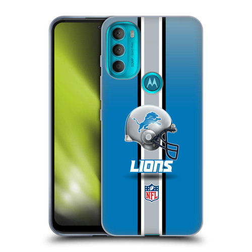 NFL Detroit Lions Logo Helmet Soft Gel Case for Motorola Moto G71 5G