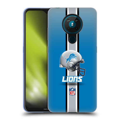 NFL Detroit Lions Logo Helmet Soft Gel Case for Nokia 5.3