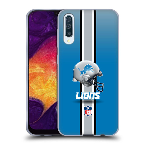 NFL Detroit Lions Logo Helmet Soft Gel Case for Samsung Galaxy A50/A30s (2019)