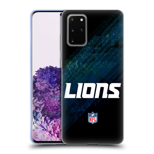 NFL Detroit Lions Logo Blur Soft Gel Case for Samsung Galaxy S20+ / S20+ 5G