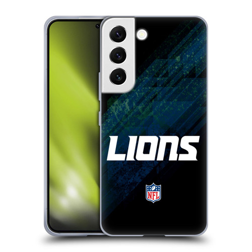 NFL Detroit Lions Logo Blur Soft Gel Case for Samsung Galaxy S22 5G