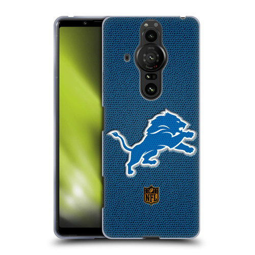 NFL Detroit Lions Logo Football Soft Gel Case for Sony Xperia Pro-I