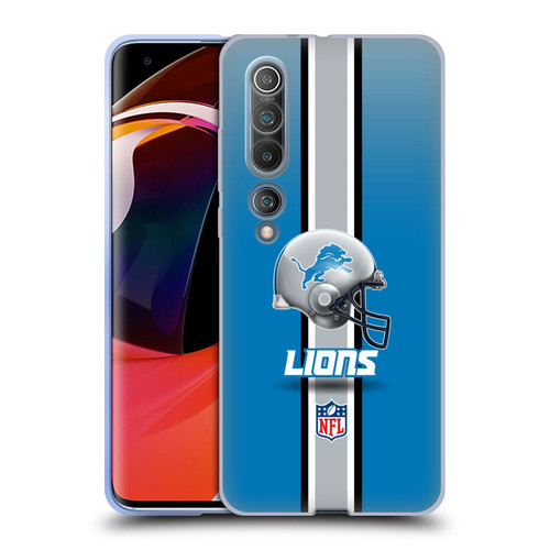 NFL Detroit Lions Logo Helmet Soft Gel Case for Xiaomi Mi 10 5G / Mi 10 Pro 5G
