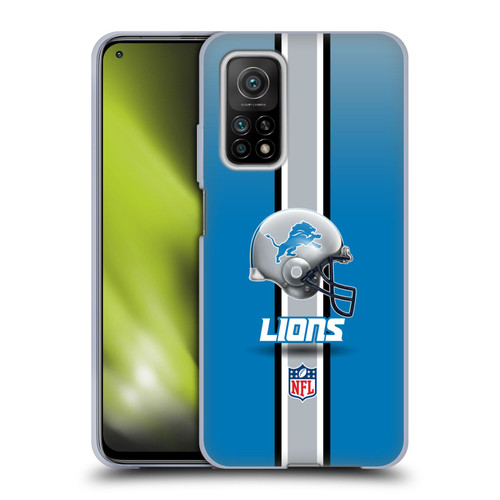 NFL Detroit Lions Logo Helmet Soft Gel Case for Xiaomi Mi 10T 5G