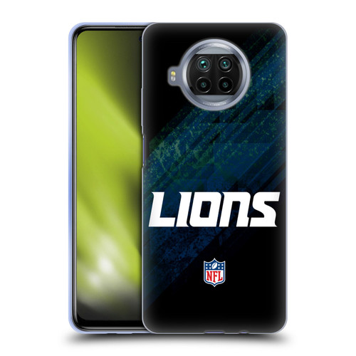 NFL Detroit Lions Logo Blur Soft Gel Case for Xiaomi Mi 10T Lite 5G
