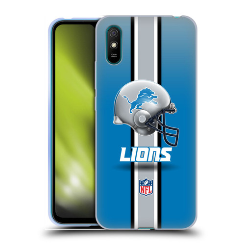 NFL Detroit Lions Logo Helmet Soft Gel Case for Xiaomi Redmi 9A / Redmi 9AT