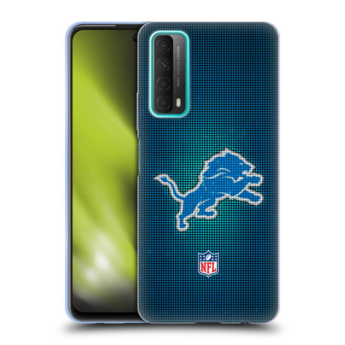 NFL Detroit Lions Artwork LED Soft Gel Case for Huawei P Smart (2021)