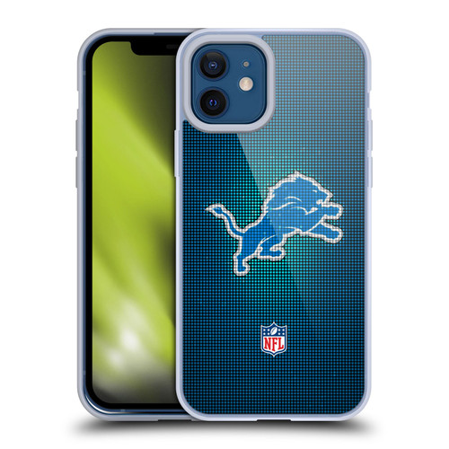 NFL Detroit Lions Artwork LED Soft Gel Case for Apple iPhone 12 / iPhone 12 Pro