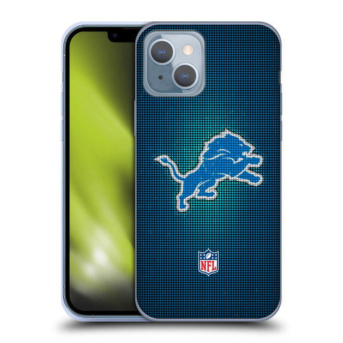NFL Detroit Lions Artwork LED Soft Gel Case for Apple iPhone 14