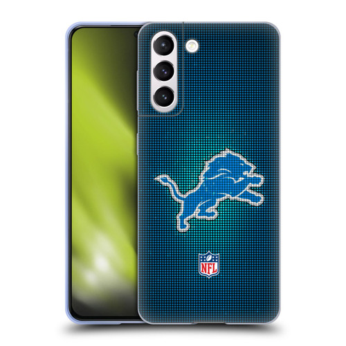 NFL Detroit Lions Artwork LED Soft Gel Case for Samsung Galaxy S21 5G