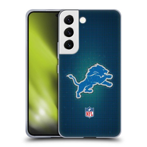 NFL Detroit Lions Artwork LED Soft Gel Case for Samsung Galaxy S22 5G