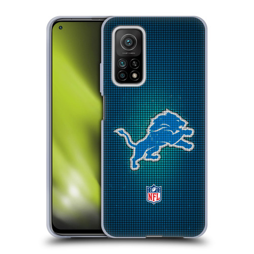 NFL Detroit Lions Artwork LED Soft Gel Case for Xiaomi Mi 10T 5G