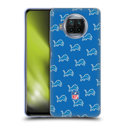 NFL Detroit Lions Artwork Patterns Soft Gel Case for Xiaomi Mi 10T Lite 5G