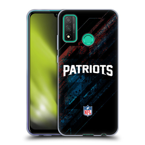 NFL New England Patriots Logo Blur Soft Gel Case for Huawei P Smart (2020)