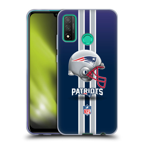 NFL New England Patriots Logo Helmet Soft Gel Case for Huawei P Smart (2020)
