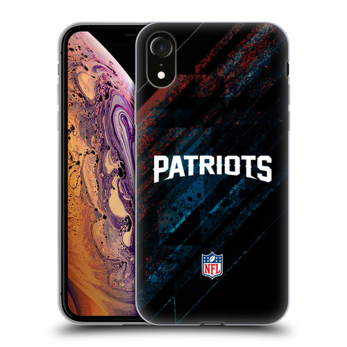 NFL New England Patriots Logo Blur Soft Gel Case for Apple iPhone XR NFL New England Patriots Logo Blur Soft Gel Case for Apple iPhone XR