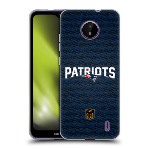 NFL New England Patriots Logo Football Soft Gel Case for Nokia C10 / C20