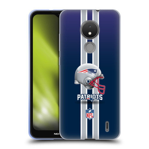 NFL New England Patriots Logo Helmet Soft Gel Case for Nokia C21