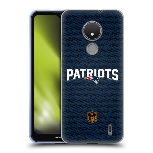 NFL New England Patriots Logo Football Soft Gel Case for Nokia C21