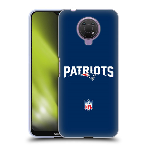 NFL New England Patriots Logo Plain Soft Gel Case for Nokia G10