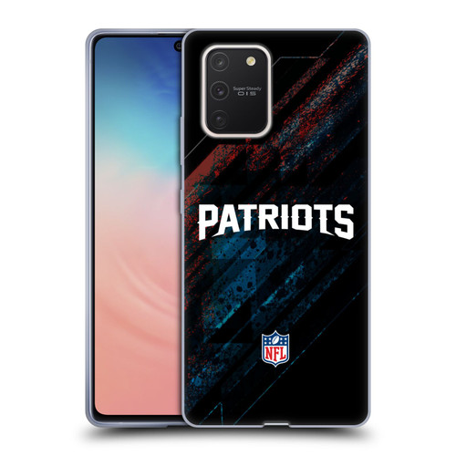 NFL New England Patriots Logo Blur Soft Gel Case for Samsung Galaxy S10 Lite