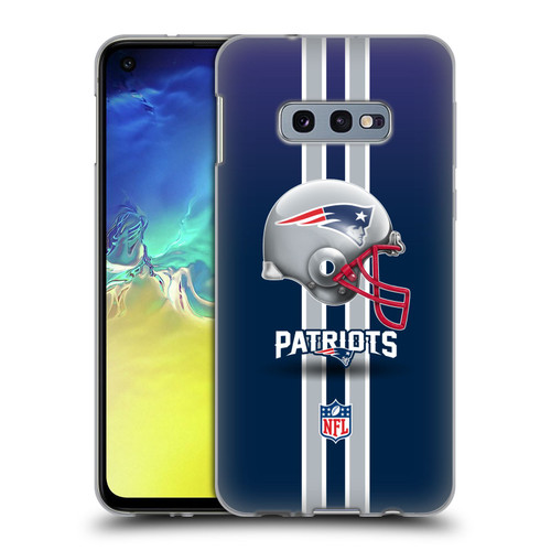 NFL New England Patriots Logo Helmet Soft Gel Case for Samsung Galaxy S10e
