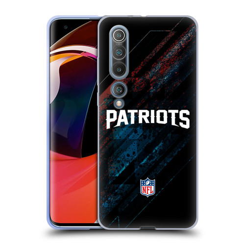 NFL New England Patriots Logo Blur Soft Gel Case for Xiaomi Mi 10 5G / Mi 10 Pro 5G