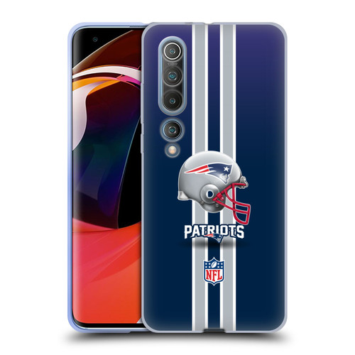 NFL New England Patriots Logo Helmet Soft Gel Case for Xiaomi Mi 10 5G / Mi 10 Pro 5G