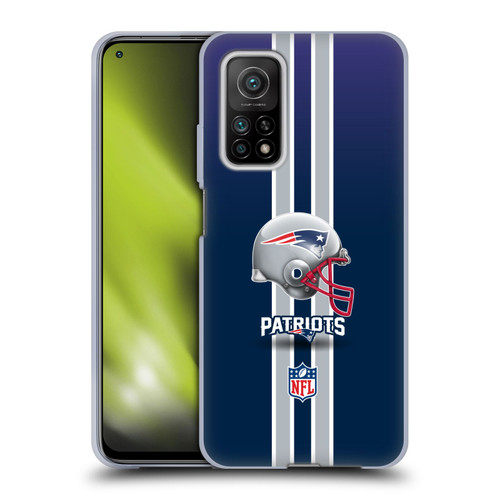 NFL New England Patriots Logo Helmet Soft Gel Case for Xiaomi Mi 10T 5G